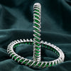 CZ Emerald Bangle