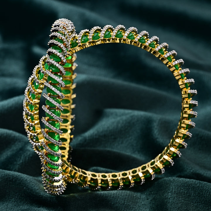 CZ Emerald Bangle