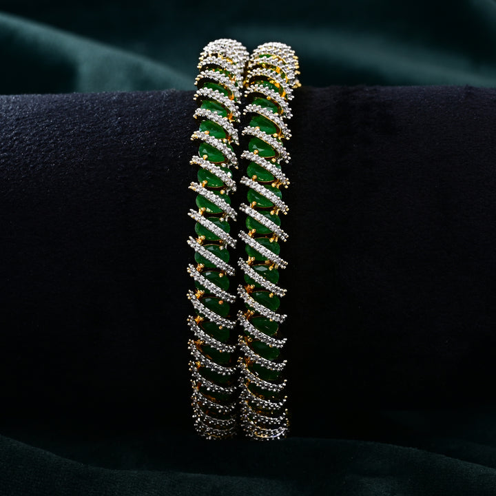 CZ Emerald Bangle