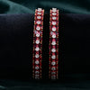 CZ Ruby Bangle