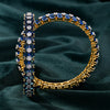 CZ Blue Sapphire Bangle