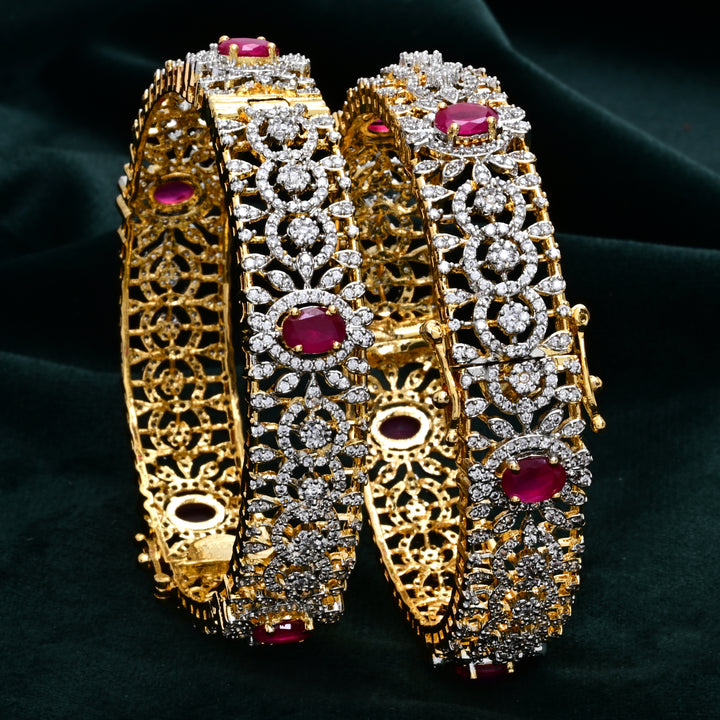 CZ Ruby Bangle