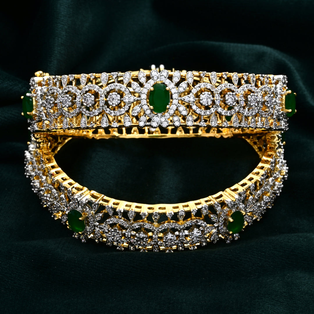 CZ Emerald Bangle