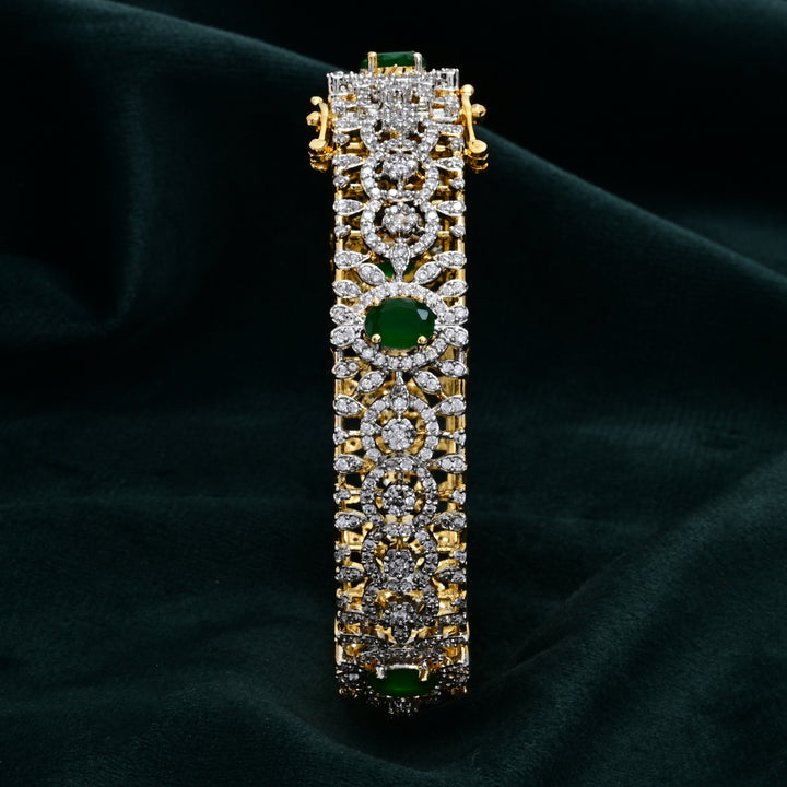 CZ Emerald Bangle