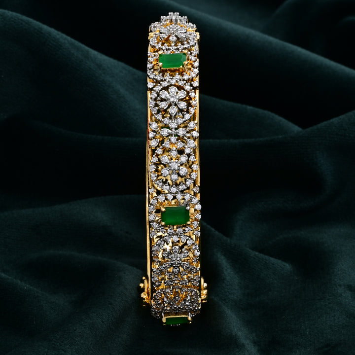 CZ Emerald Bangle