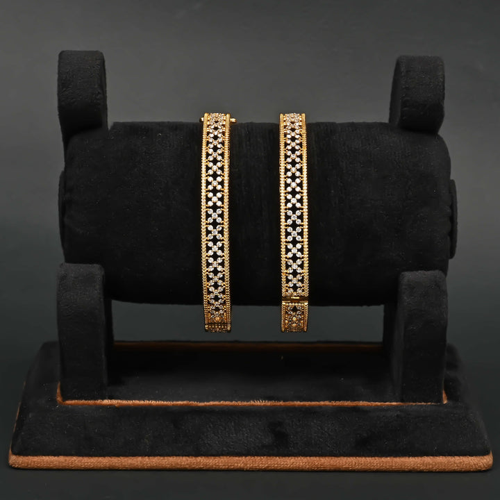 CZ Diamond Finish Bangles