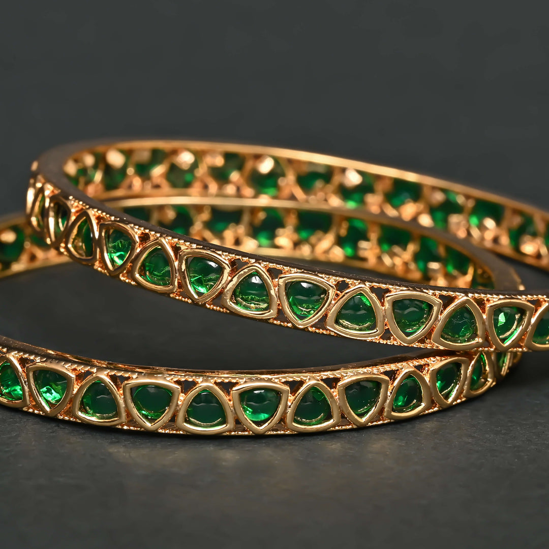 Emerald Bangles
