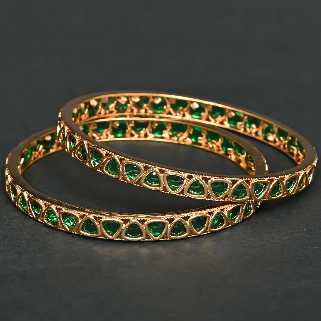 Emerald Bangles