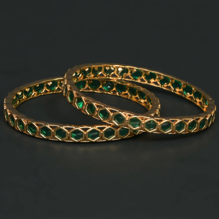 Emerald Bangles