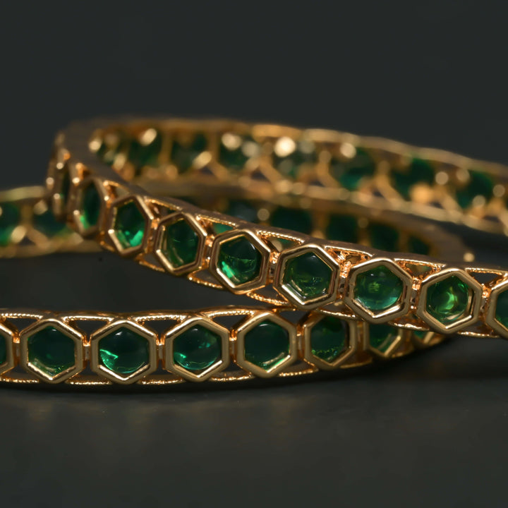 Emerald Bangles