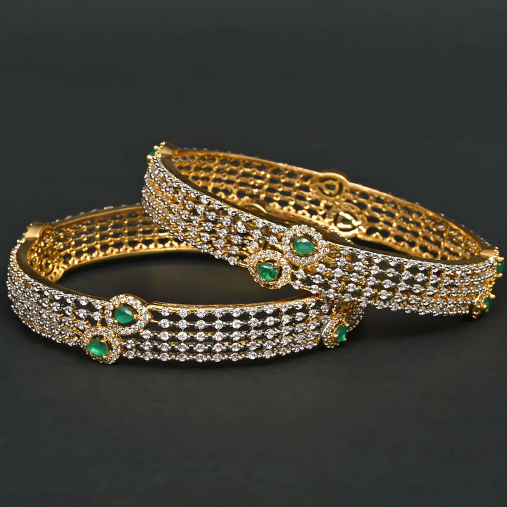CZ Emerald Bangles