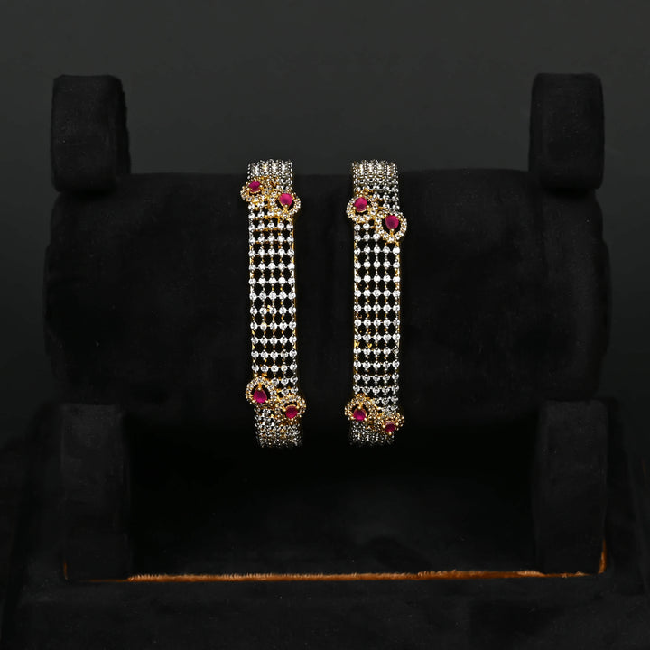 CZ Ruby Bangles