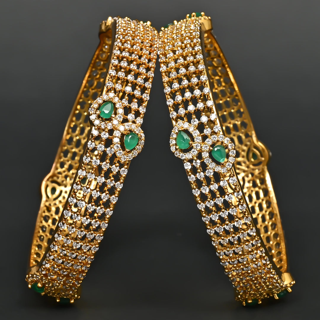 CZ Emerald Bangles