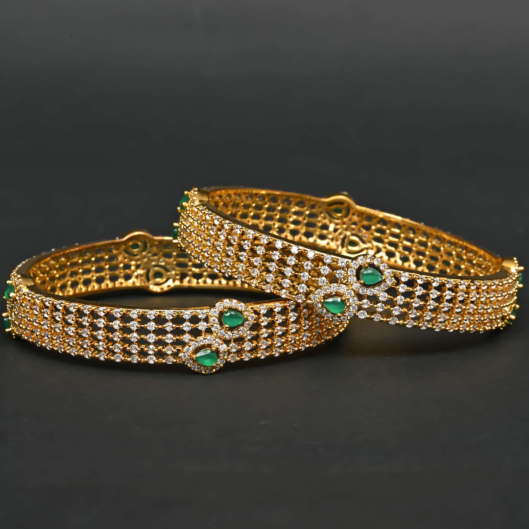 CZ Emerald Bangles