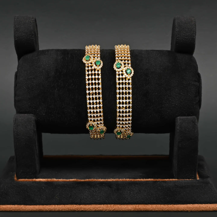 CZ Emerald Bangles