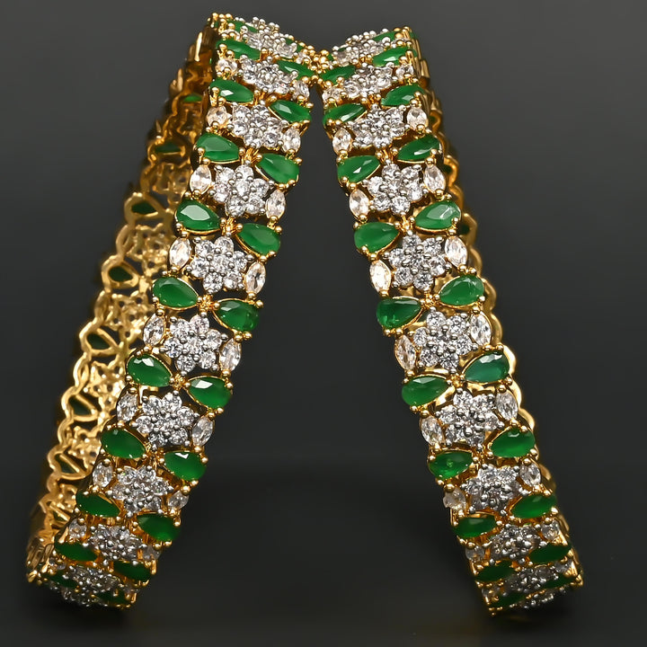 CZ Emerald Bangles