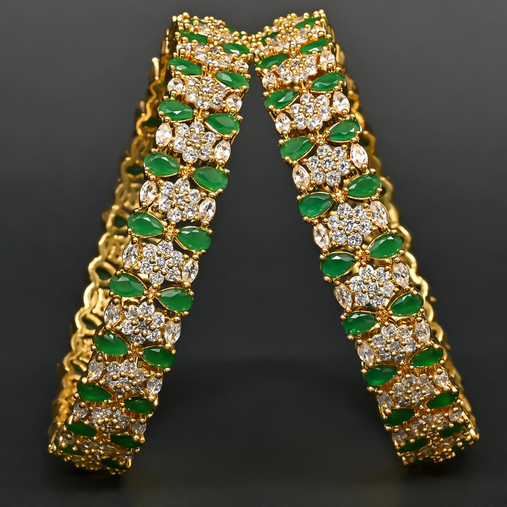 CZ Emerald Bangles