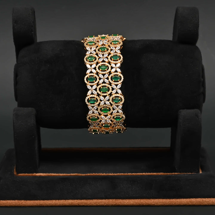 CZ Emerald Bangle