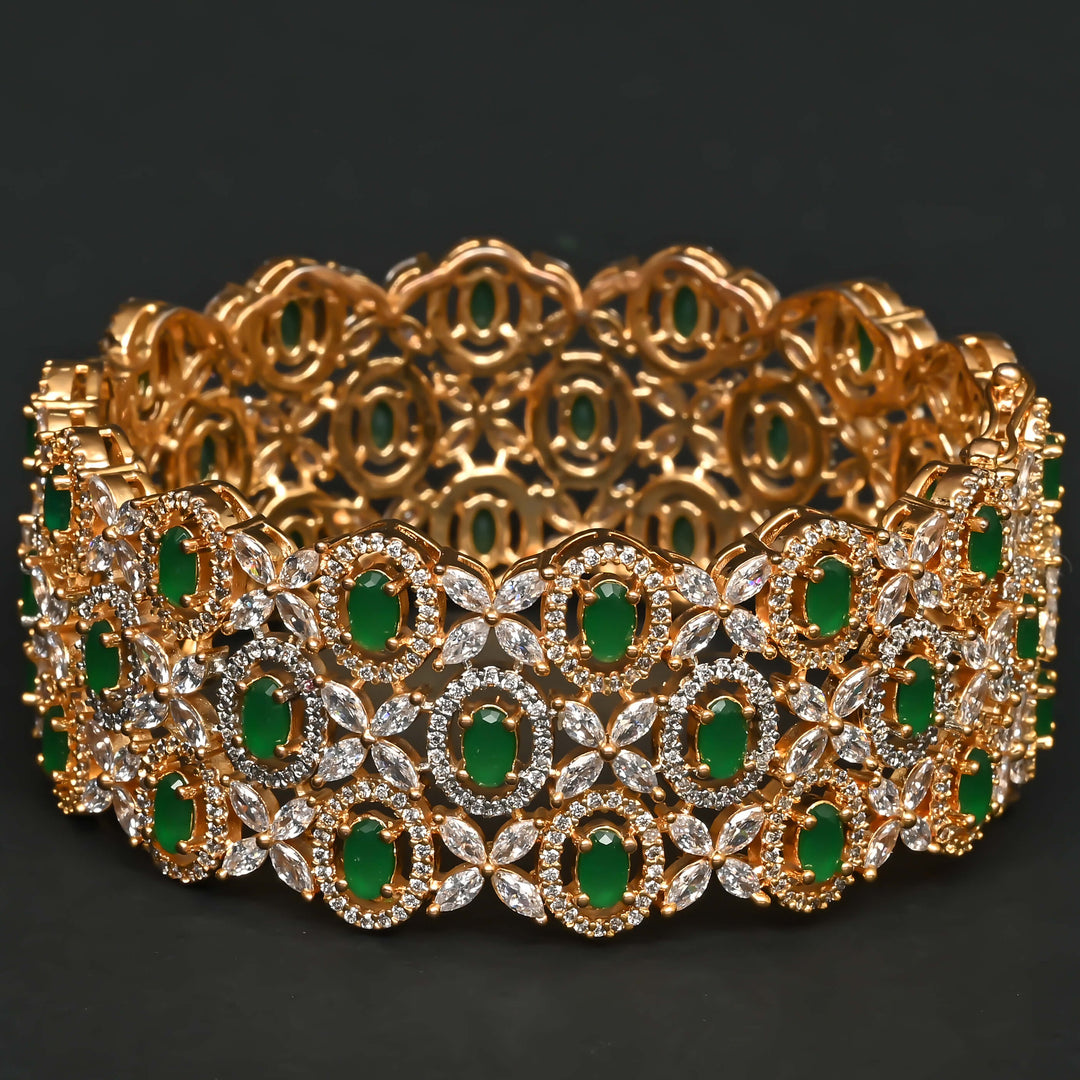 CZ Emerald Bangle