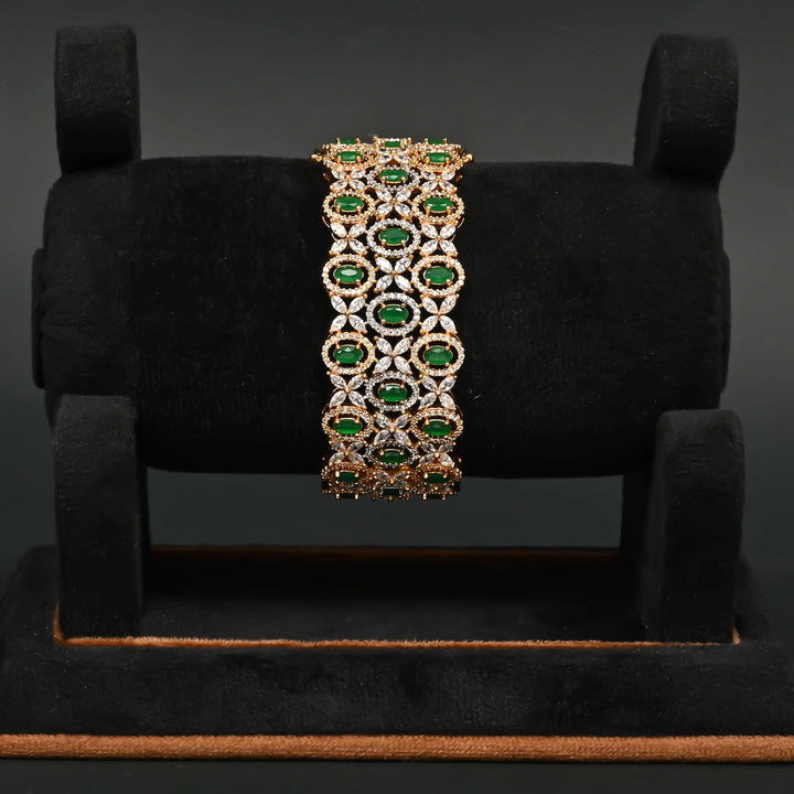 CZ Emerald Bangle