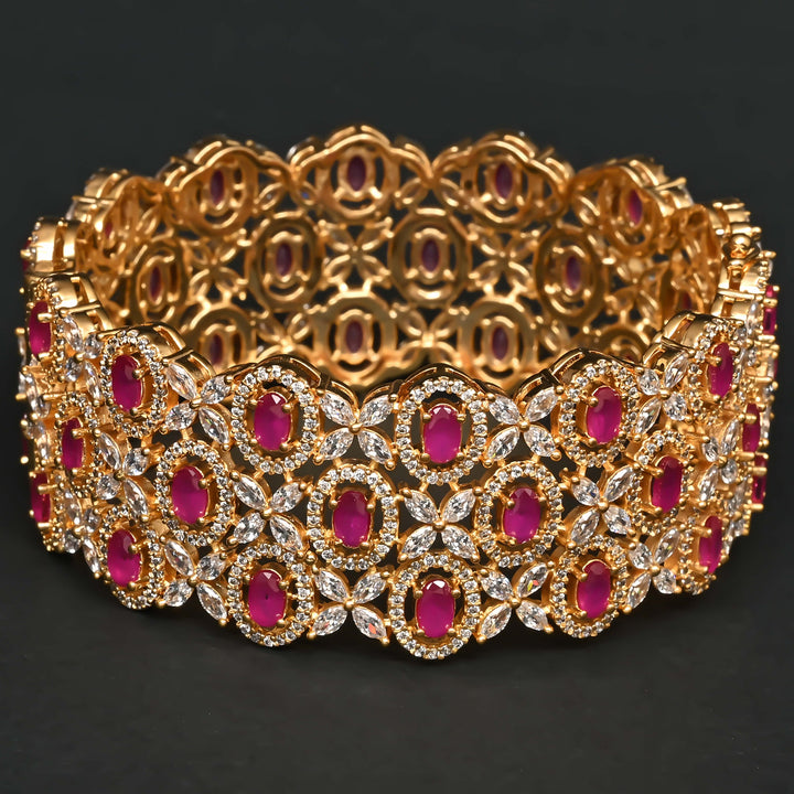 CZ Ruby Bangles