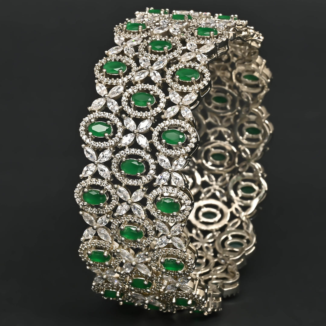 CZ Emerald Bangle