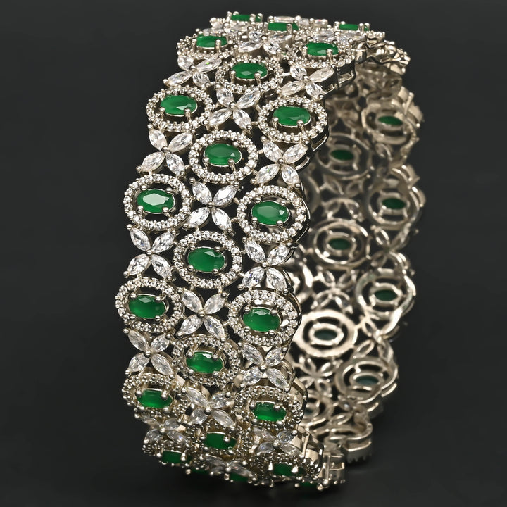 CZ Emerald Bangle