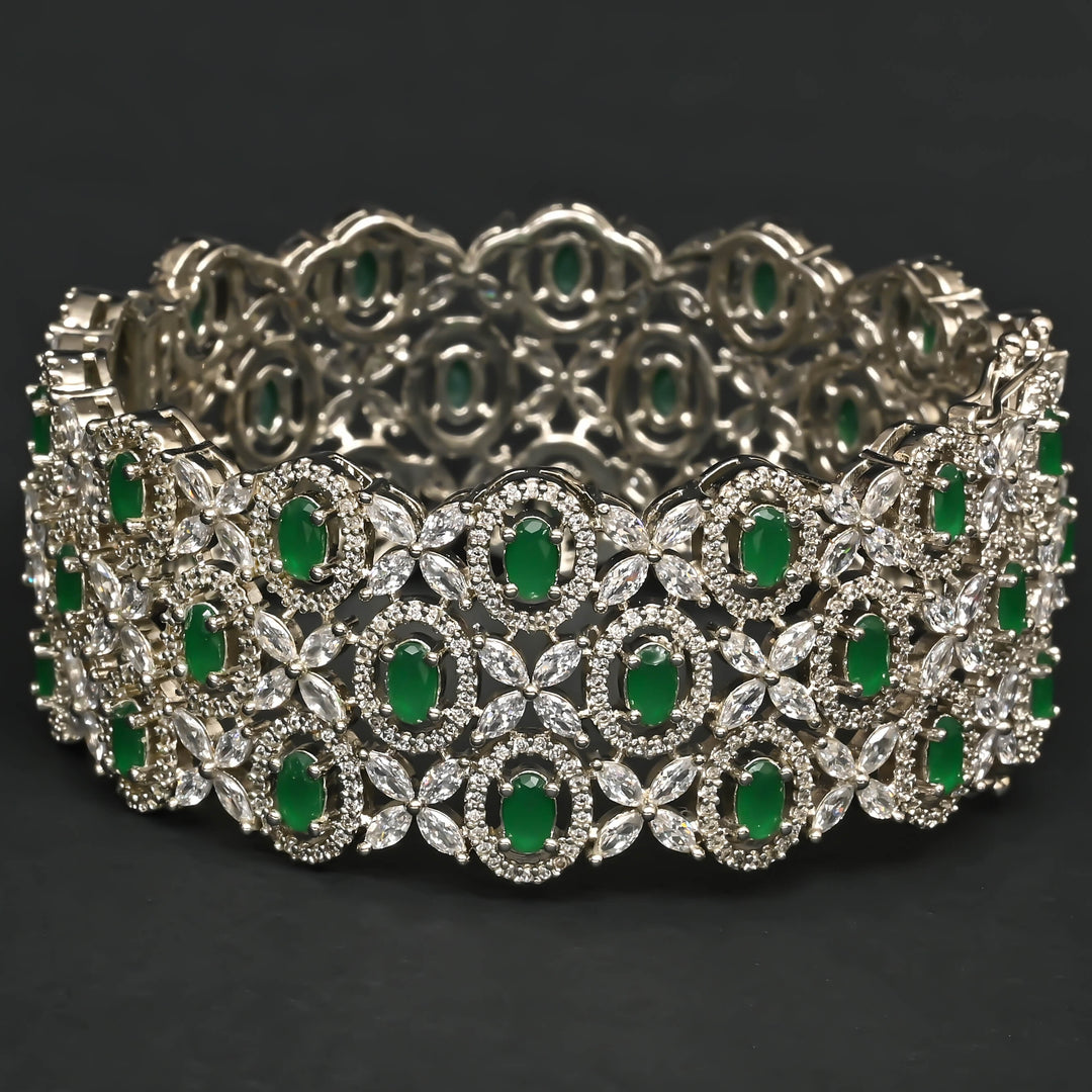 CZ Emerald Bangle