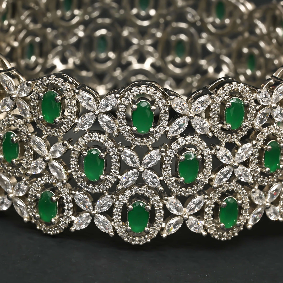 CZ Emerald Bangle