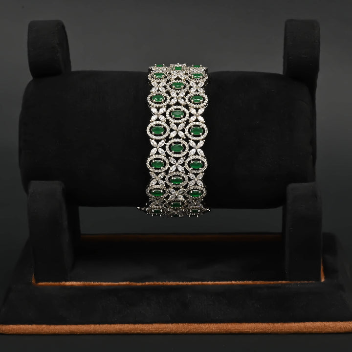CZ Emerald Bangle