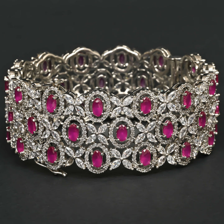 CZ Ruby Bangle