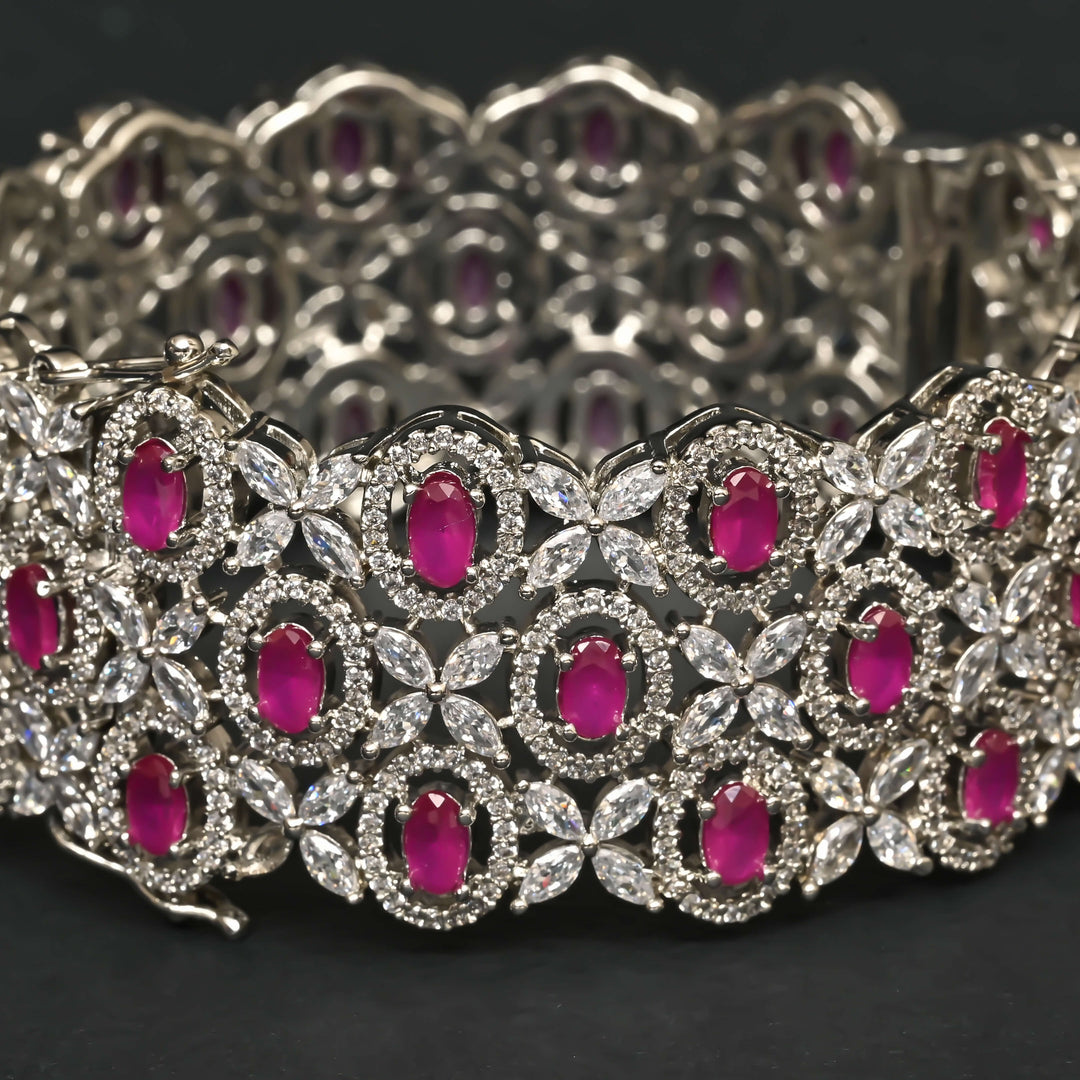 CZ Ruby Bangle