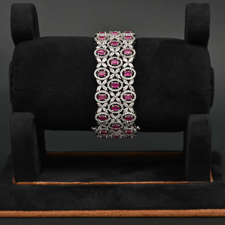 CZ Ruby Bangle
