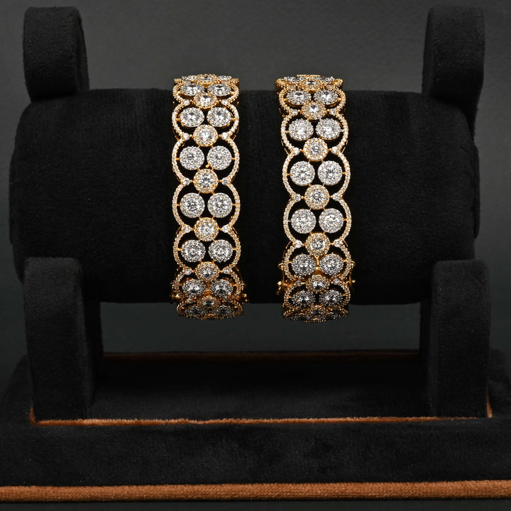 CZ Diamond Finish Bangles