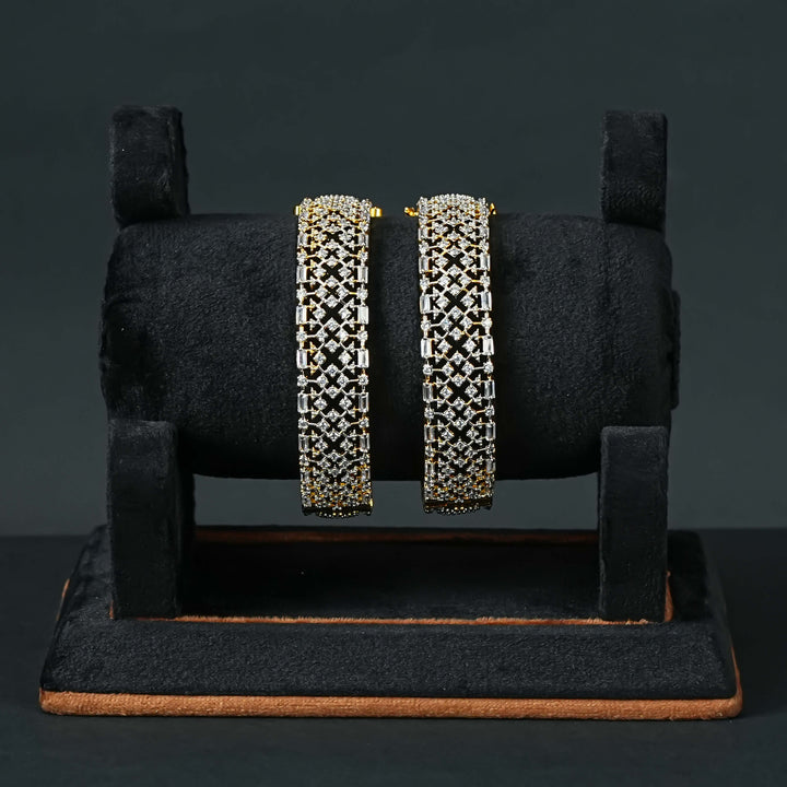 CZ Diamond Finish Bangles