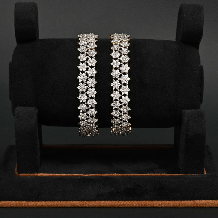 CZ Diamond Finish Bangles