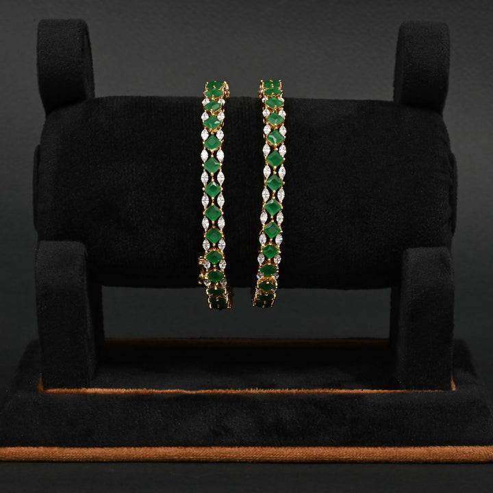 CZ Emerald Bangles