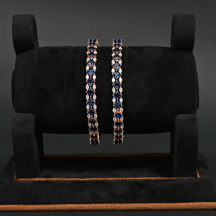 CZ Sapphire Bangles