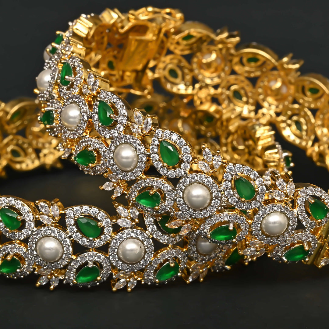 CZ Emerald Bangles