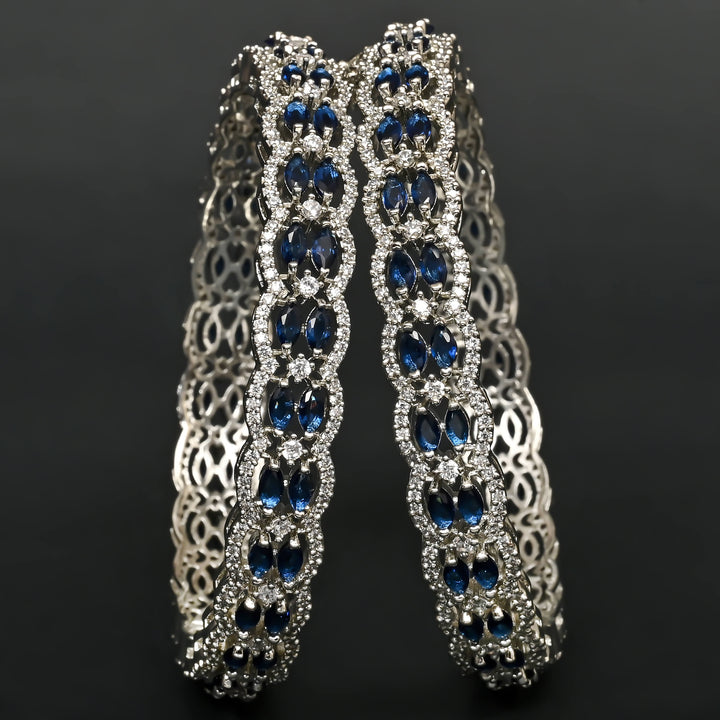 CZ Sapphire Bangles