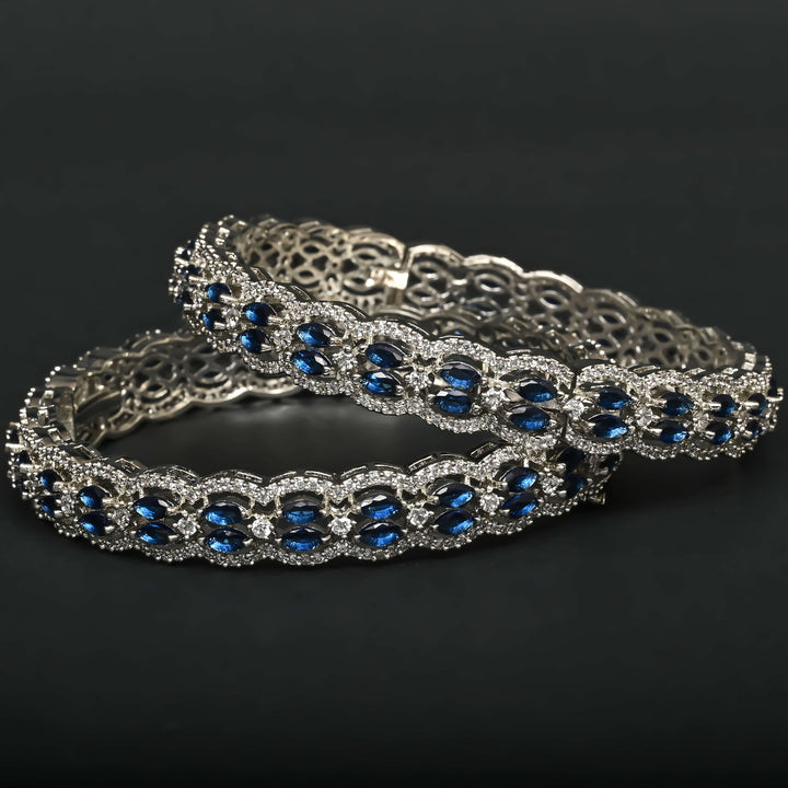 CZ Sapphire Bangles