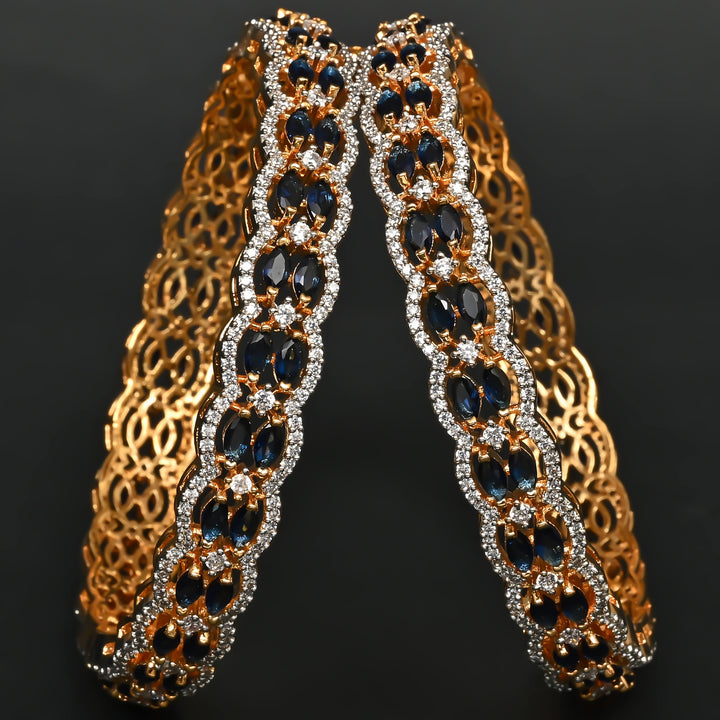 CZ Sapphire Bangles