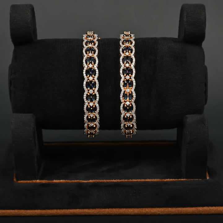 CZ Sapphire Bangles
