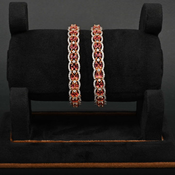 CZ Diamond Finish Bangles