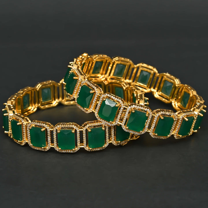 CZ Emerald Bangles