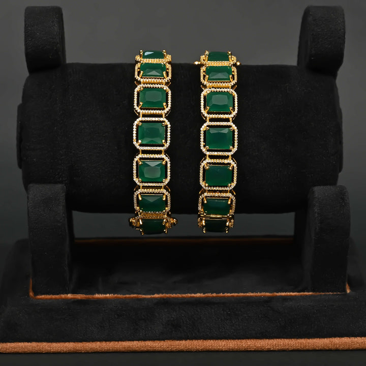 CZ Emerald Bangles