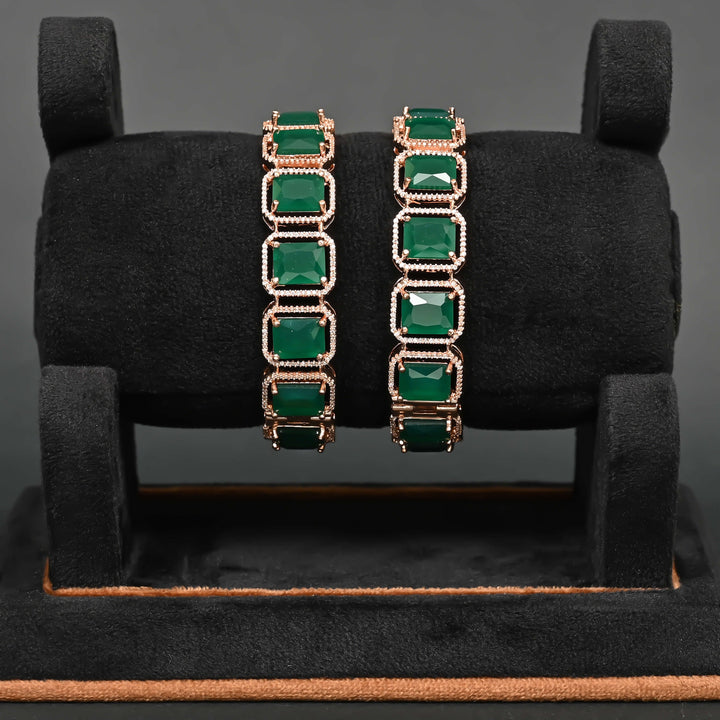 CZ Emerald Bangles