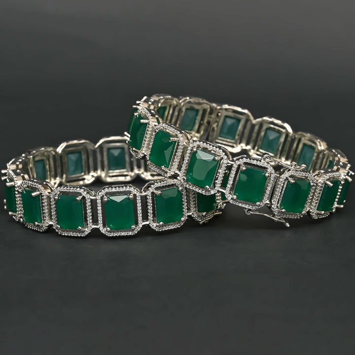 CZ Emerald Bangles