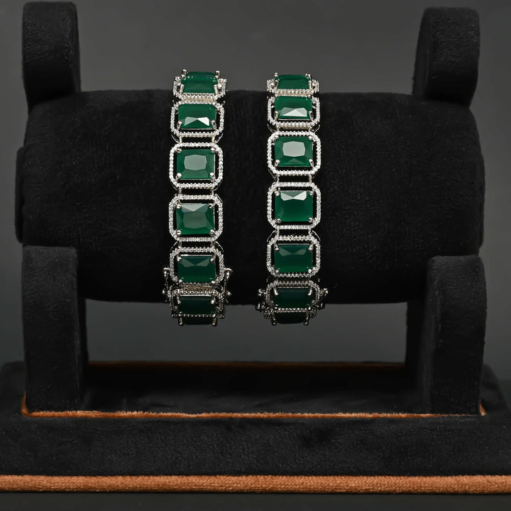 CZ Emerald Bangles