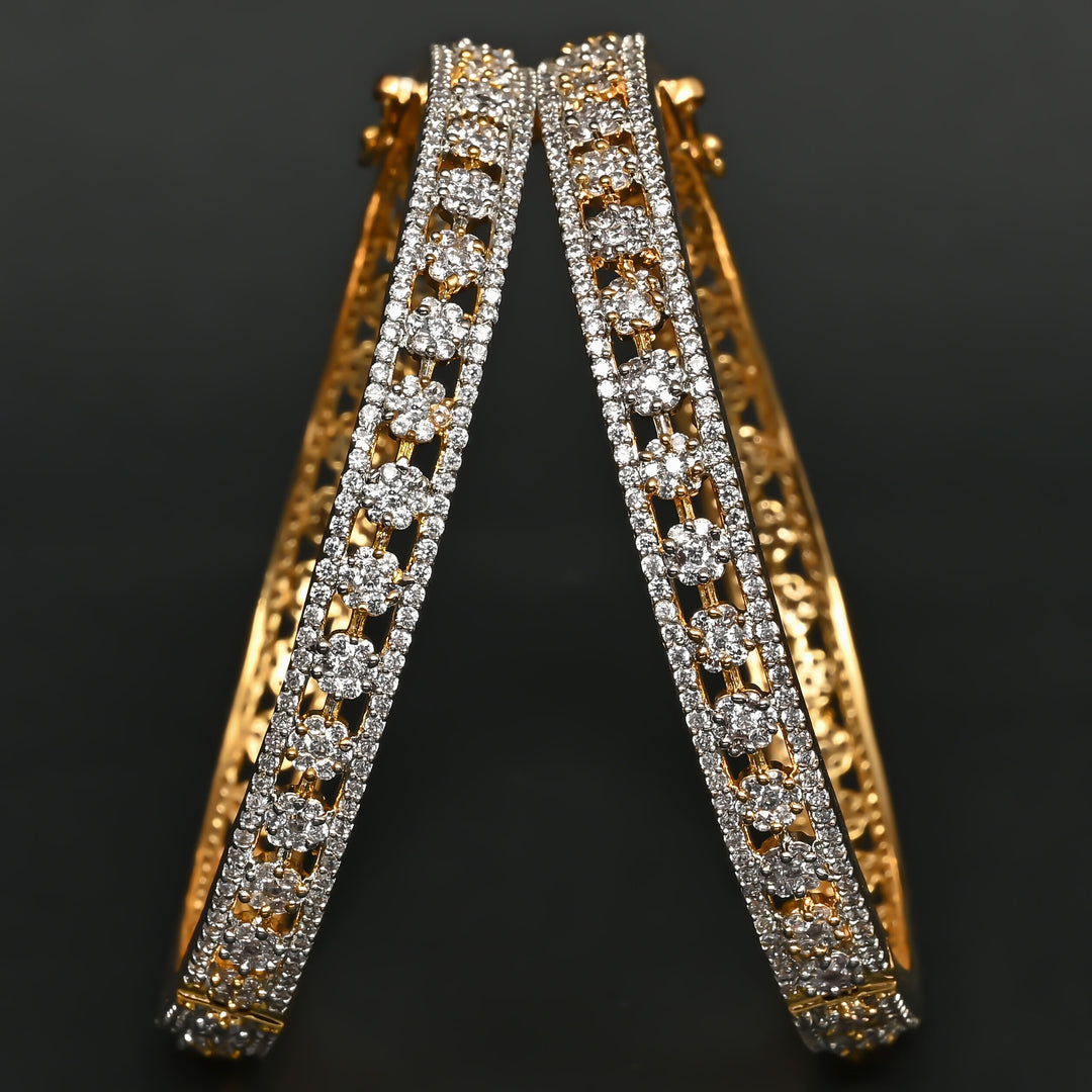 CZ Diamond Finish Bangles